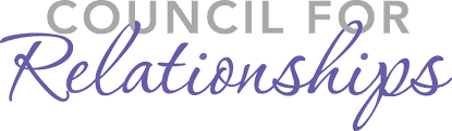 Council for Relationships logo.