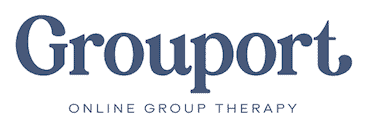 Grouport group therapy logo.